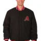 Arizona Diamondbacks All-Wool Black Reversible Jacket